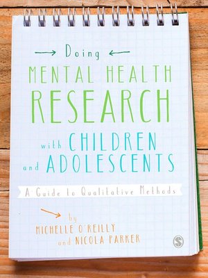 cover image of Doing Mental Health Research with Children and Adolescents